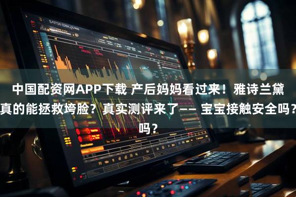 中国配资网APP下载 产后妈妈看过来！雅诗兰黛真的能拯救垮脸？真实测评来了—— 宝宝接触安全吗？